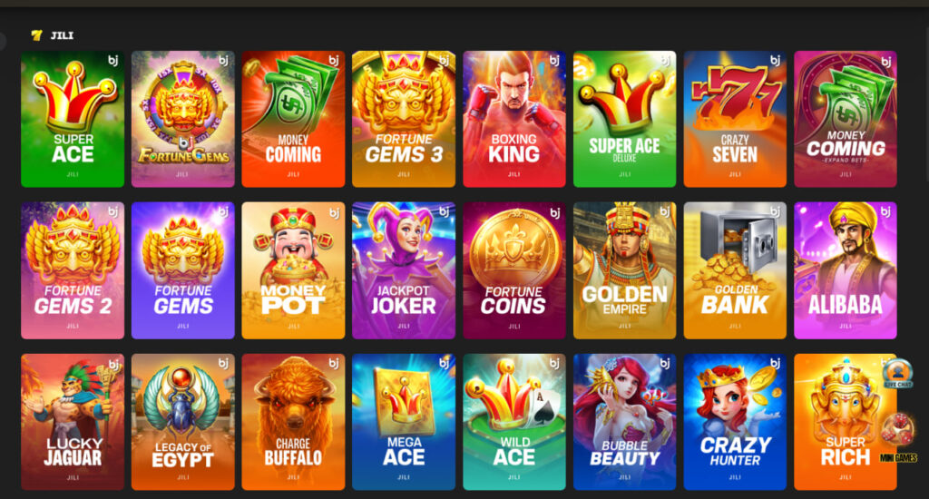 Tr&ograve; chơi Slot Game tại Bj88 c&oacute; nhiều thể loại kh&aacute;c nhau