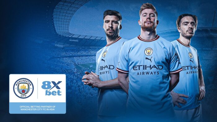 Chia sẻ Top nhà cái uy tín bạn có thể đăng ký năm 2026 5 8Xbet x Manchester City 700x394 1